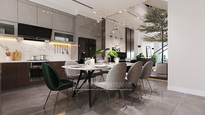 Hệ tủ bếp cao cấp mang đến vẻ đẹp đẳng cấp cho không gian sống gia chủ. Tủ bếp đẹp, sang trọng và đẳng cấp