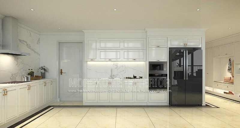 Cùng Morehome chiêm ngưỡng mẫu tủ bếp đẹp cho nhà chung cư