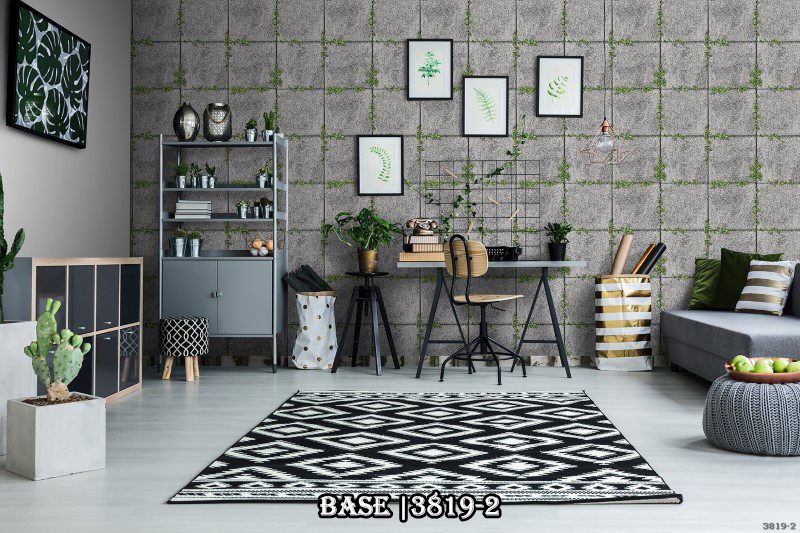 Không gian giản dị gần gũi nhưng ko kém phần sang trọng và tinh tế, đó là những gì mẫu giấy dán tường giả đá này mang lại cho bạn.